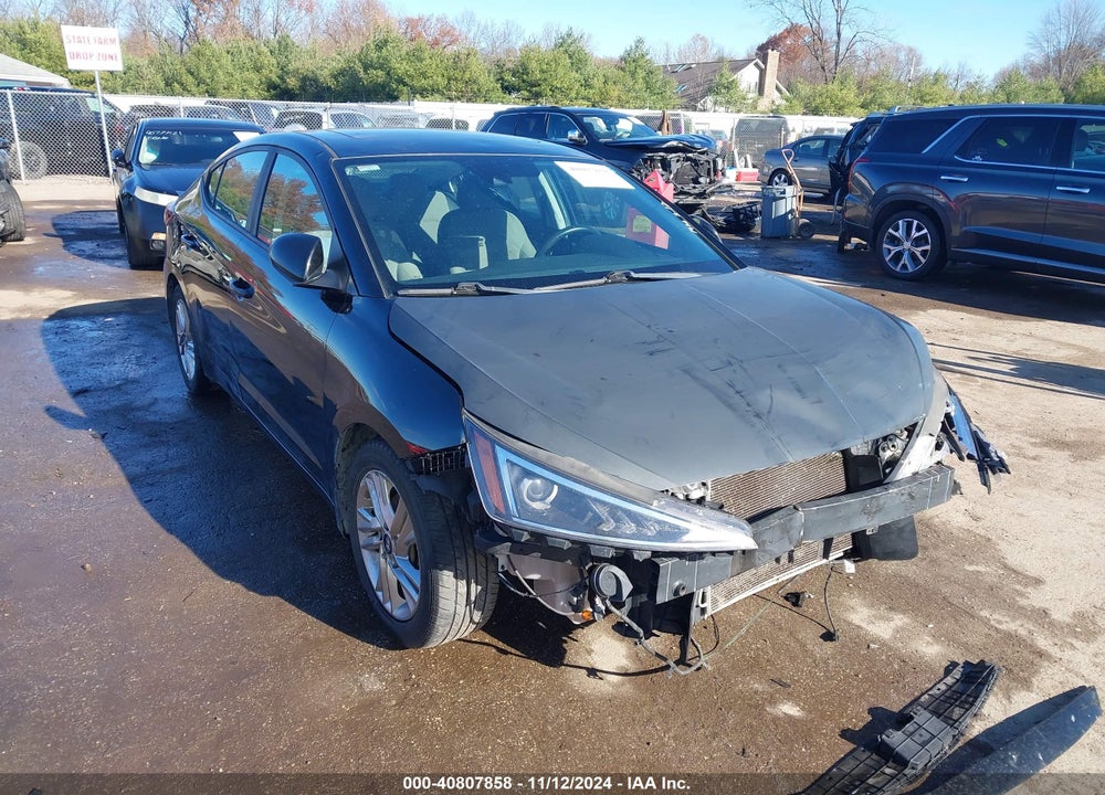 2019 HYUNDAI ELANTRA VALUE EDITION VIN: KMHD84LF5KU885689