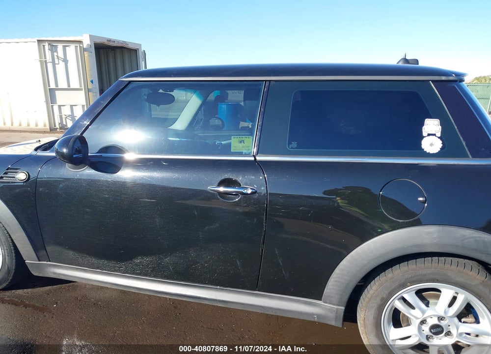 2012 MINI COOPER VIN: WMWSU3C5XCT263389