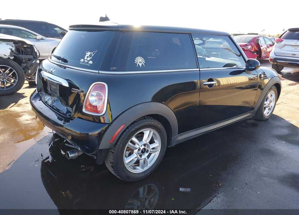 2012 MINI COOPER VIN: WMWSU3C5XCT263389
