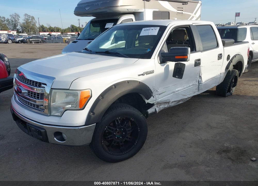 2013 FORD F-150 XLT VIN: 1FTFW1CT9DKE43973