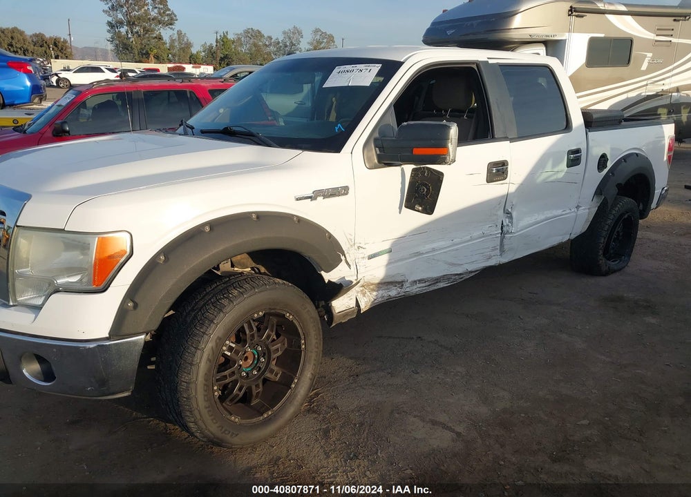 2013 FORD F-150 XLT VIN: 1FTFW1CT9DKE43973