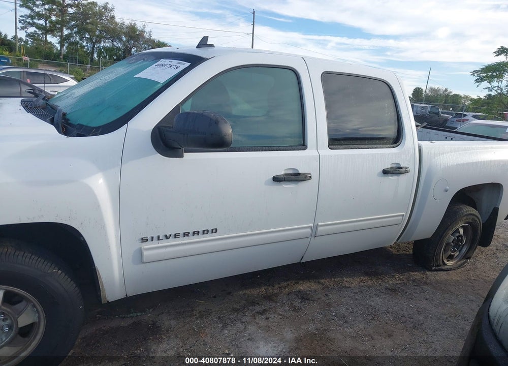 2012 CHEVROLET SILVERADO 1500 LT VIN: 1GCPKSE7XCF130279