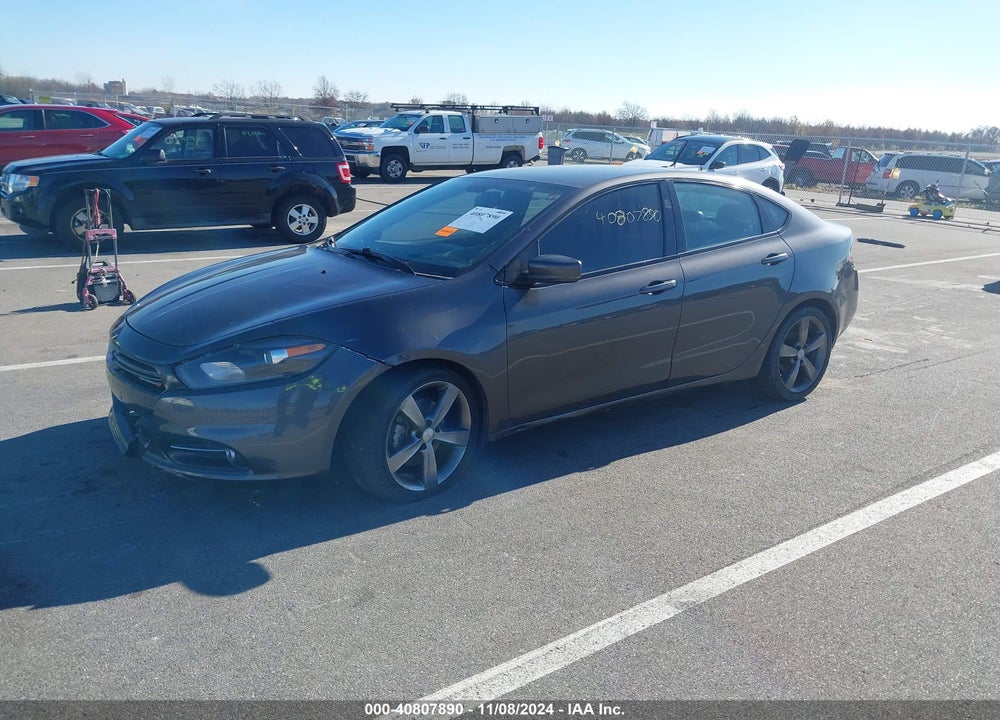 2014 DODGE DART GT VIN: 1C3CDFEB2ED919162