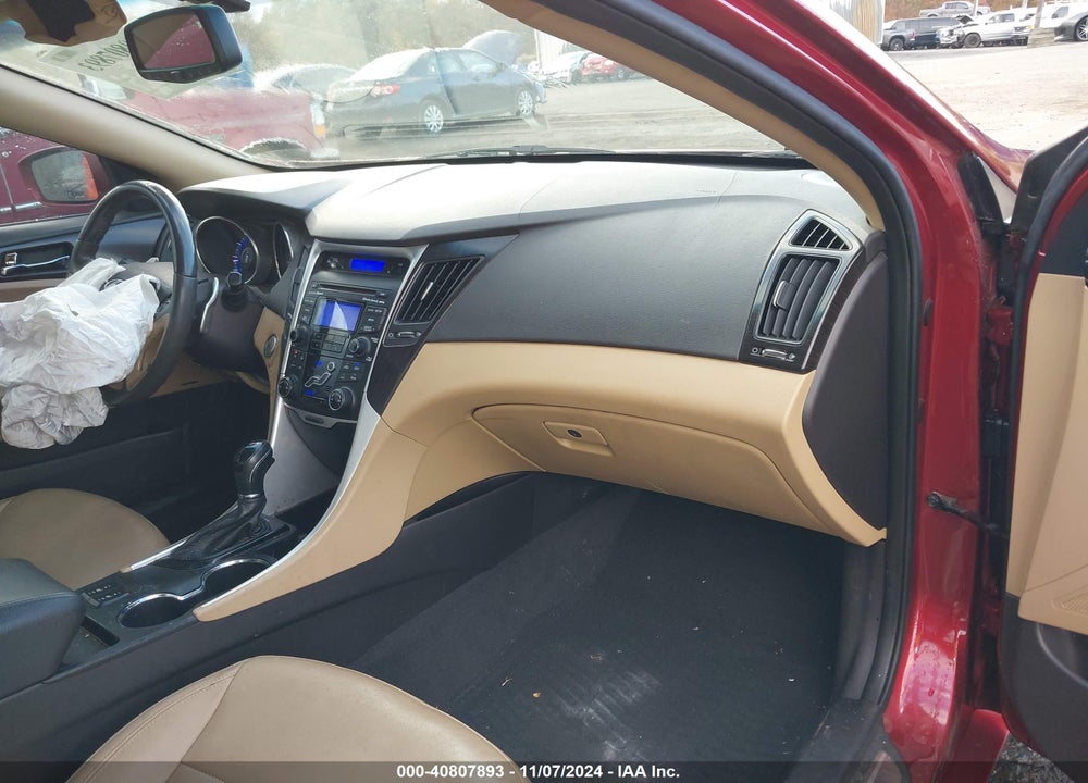 2012 HYUNDAI SONATA LIMITED 2.0T VIN: 5NPEC4AB9CH341098