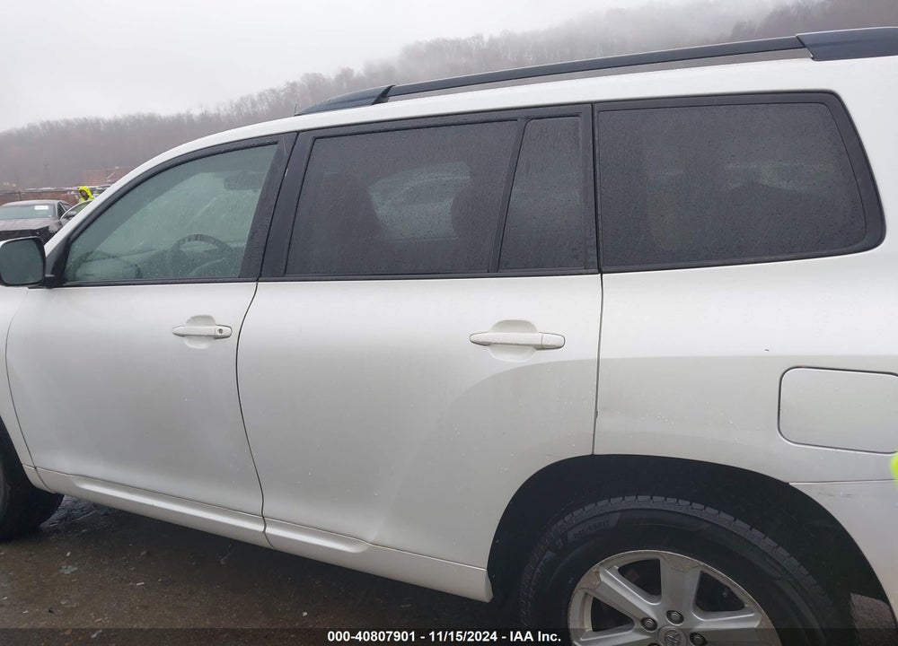 2009 TOYOTA HIGHLANDER VIN: JTEES41A692133812
