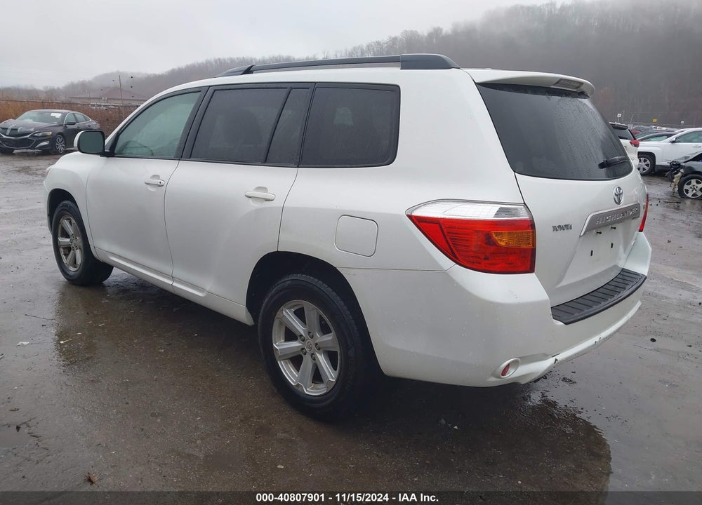 2009 TOYOTA HIGHLANDER VIN: JTEES41A692133812