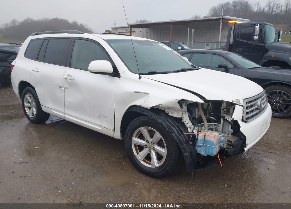 2009 TOYOTA HIGHLANDER VIN: JTEES41A692133812