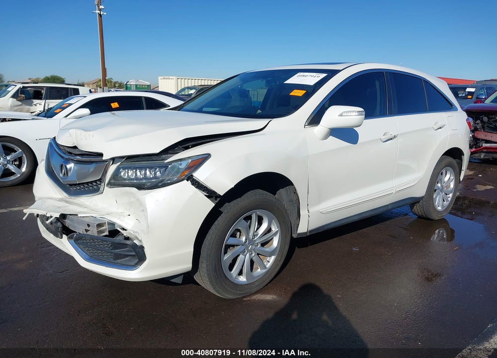2016 ACURA RDX TECHNOLOGY   WATCH PLUS PACKAGES/TECHNOLOGY PACKAGE VIN: 5J8TB4H53GL024995