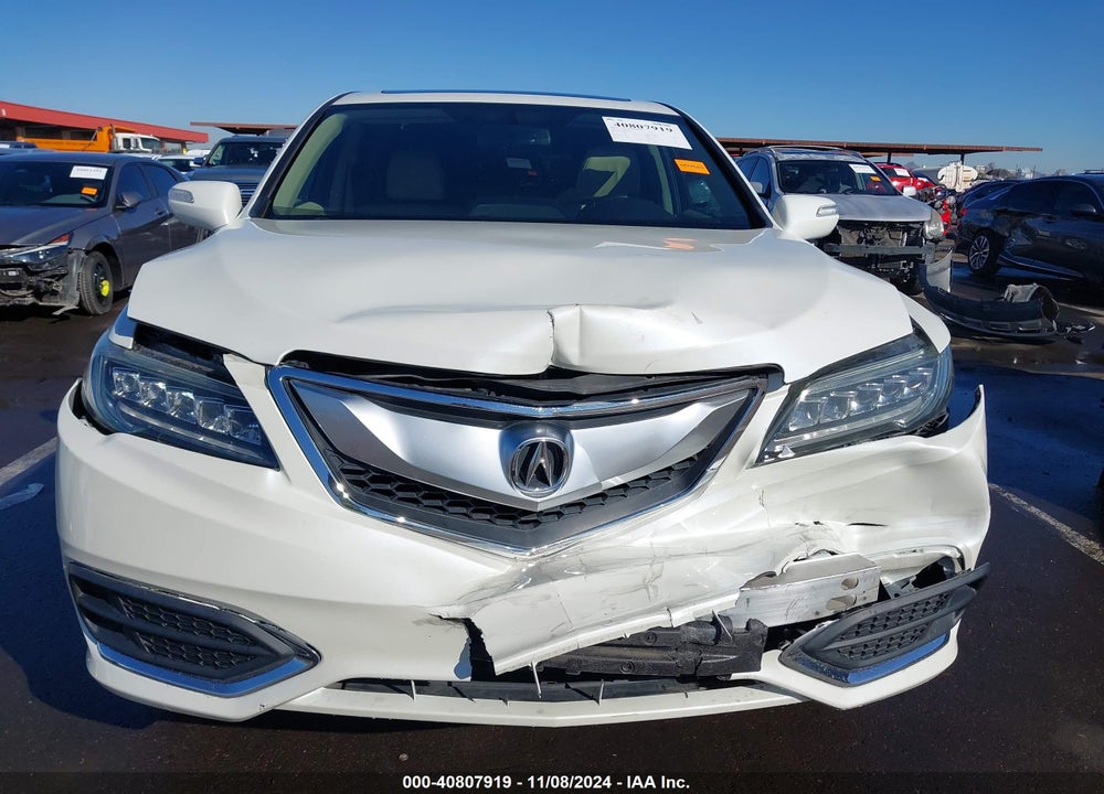 2016 ACURA RDX TECHNOLOGY   WATCH PLUS PACKAGES/TECHNOLOGY PACKAGE VIN: 5J8TB4H53GL024995