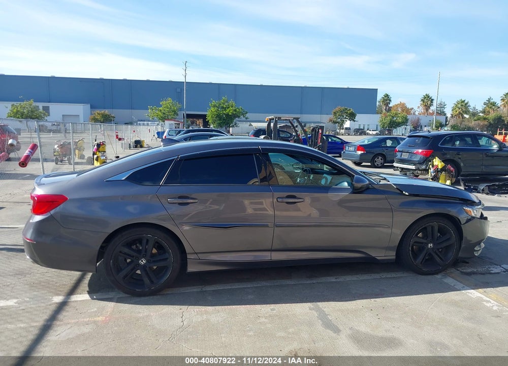 2018 HONDA ACCORD SPORT VIN: 1HGCV1F36JA155221