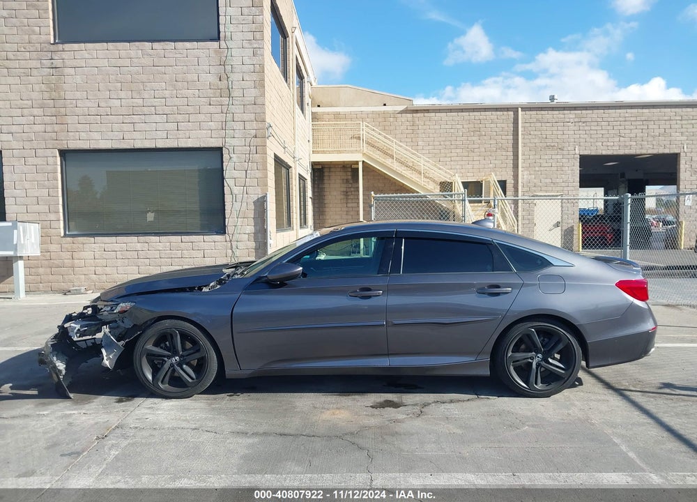 2018 HONDA ACCORD SPORT VIN: 1HGCV1F36JA155221