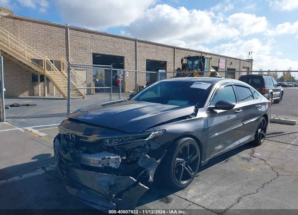 2018 HONDA ACCORD SPORT VIN: 1HGCV1F36JA155221