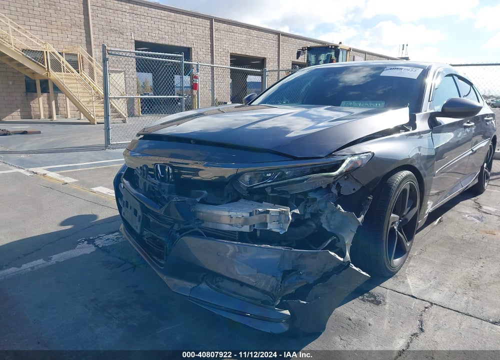 2018 HONDA ACCORD SPORT VIN: 1HGCV1F36JA155221