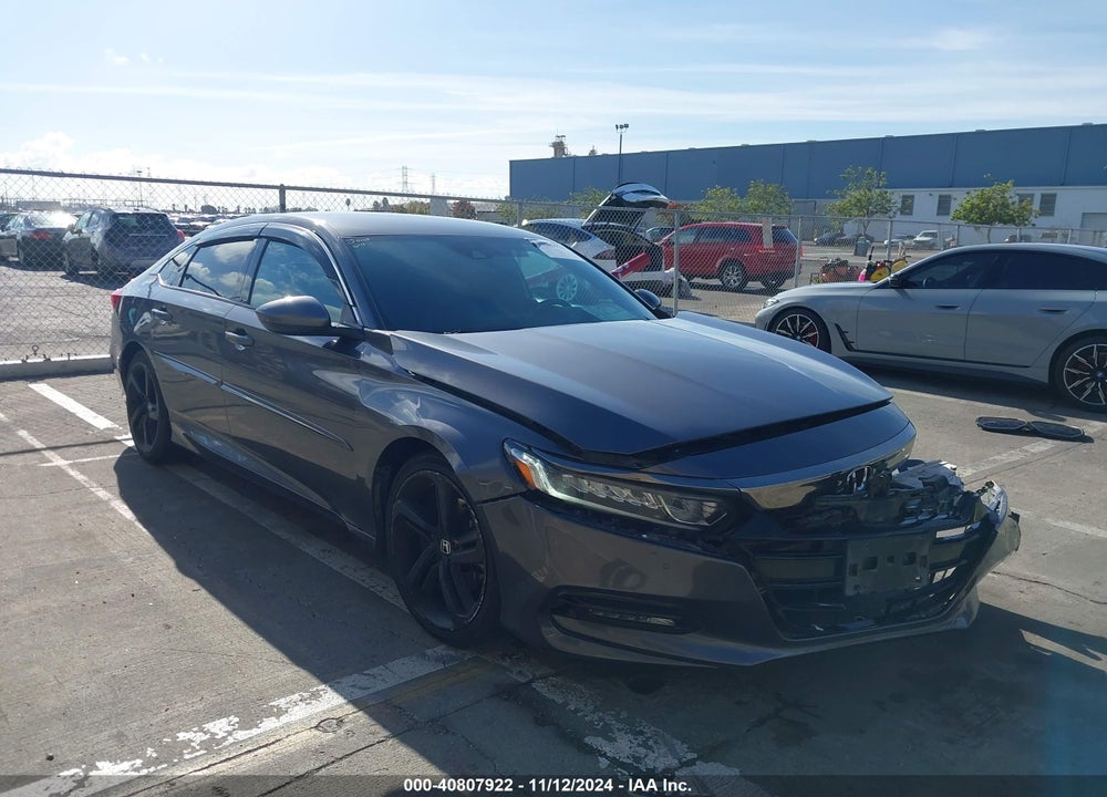 2018 HONDA ACCORD SPORT VIN: 1HGCV1F36JA155221