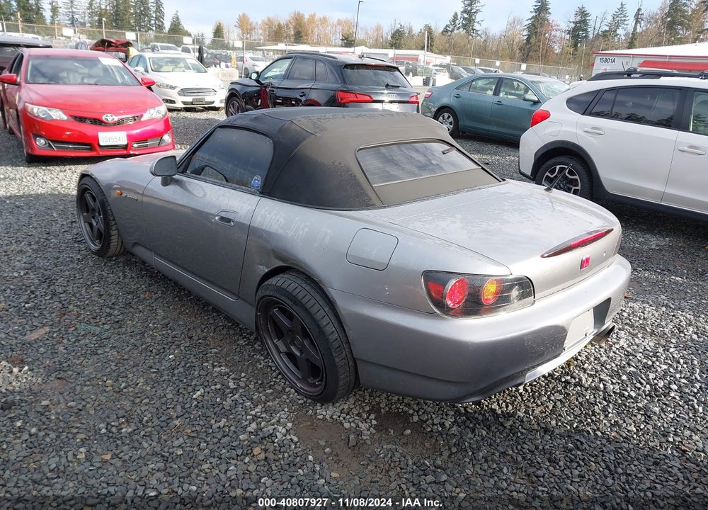 2004 HONDA S2000 VIN: JHMAP21454T001225
