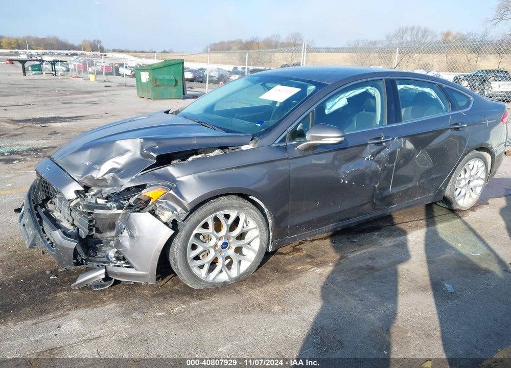 2013 FORD FUSION TITANIUM VIN: 3FA6P0D91DR254052