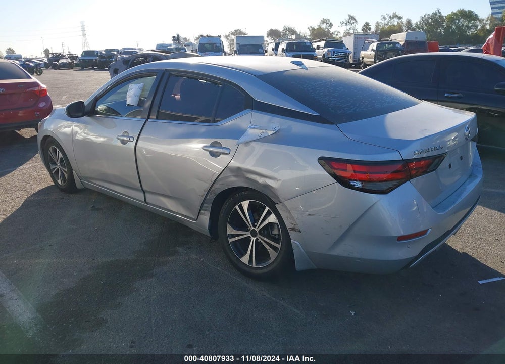 2020 NISSAN SENTRA SV XTRONIC CVT VIN: 3N1AB8CV6LY280766