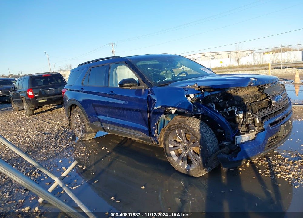 2022 FORD EXPLORER XLT VIN: 1FMSK8DH7NGC09859
