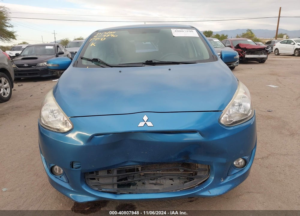 2015 MITSUBISHI MIRAGE ES VIN: ML32A4HJ3FH057820
