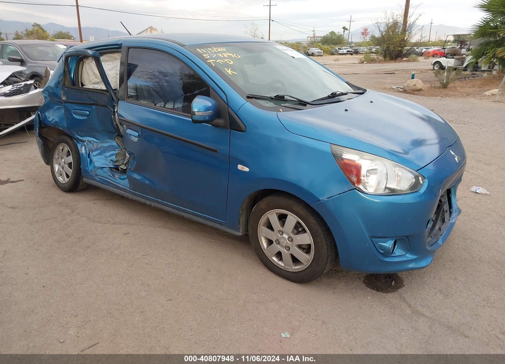 2015 MITSUBISHI MIRAGE ES VIN: ML32A4HJ3FH057820