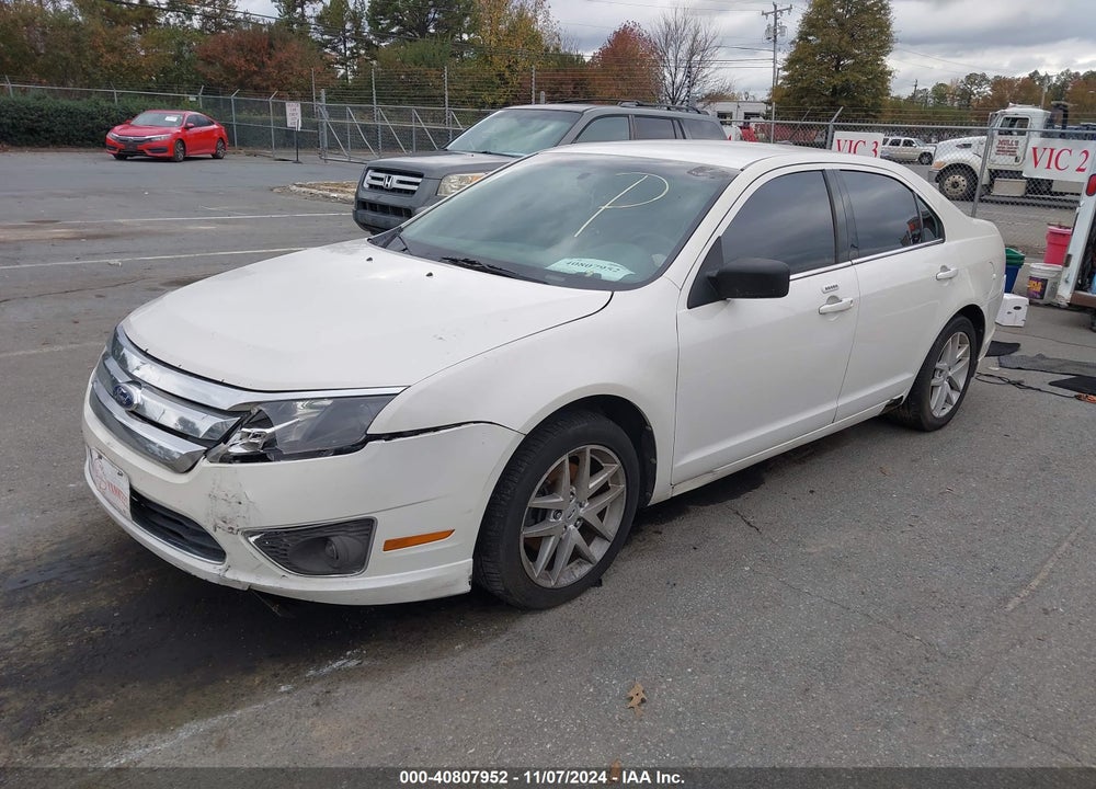 2012 FORD FUSION SEL VIN: 3FAHP0CGXCR157777