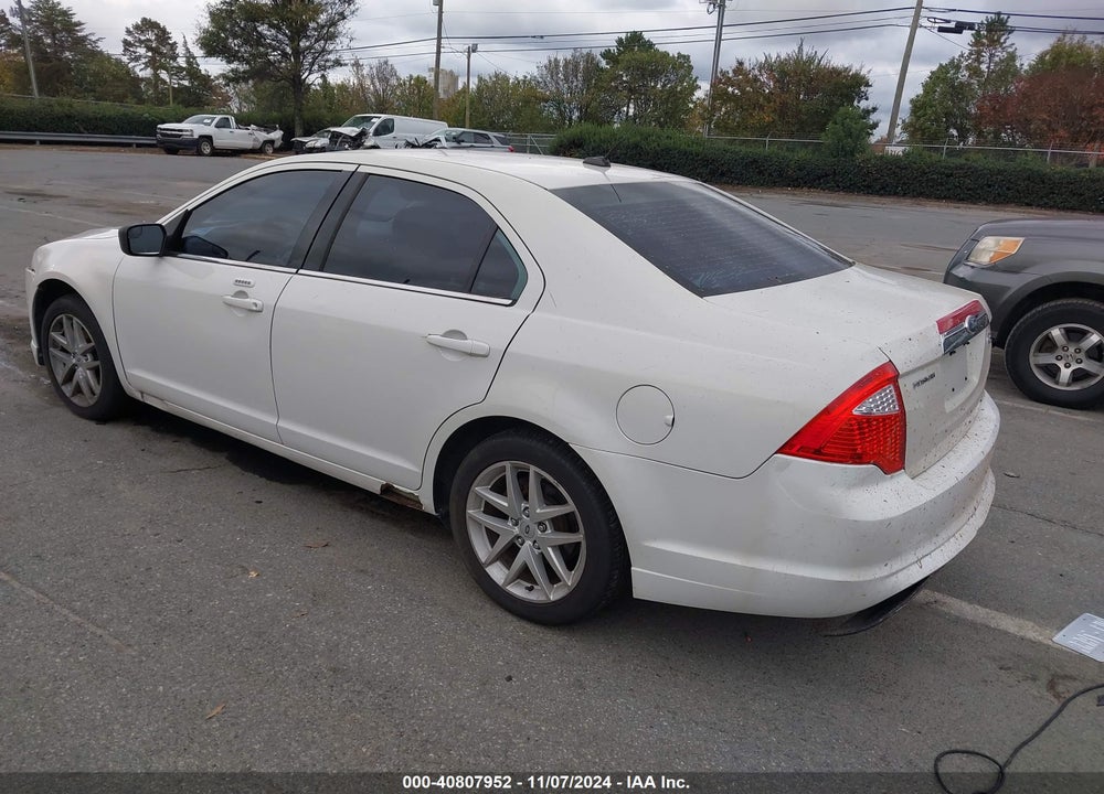 2012 FORD FUSION SEL VIN: 3FAHP0CGXCR157777
