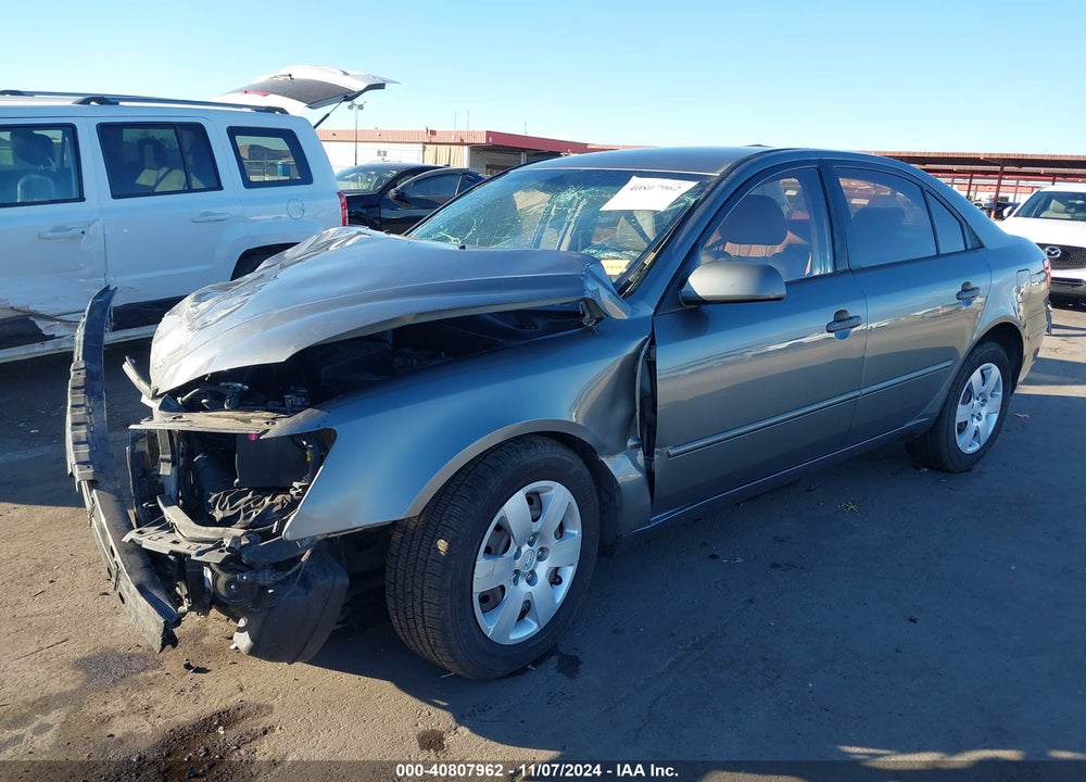 2009 HYUNDAI SONATA GLS VIN: 5NPET46C49H540912