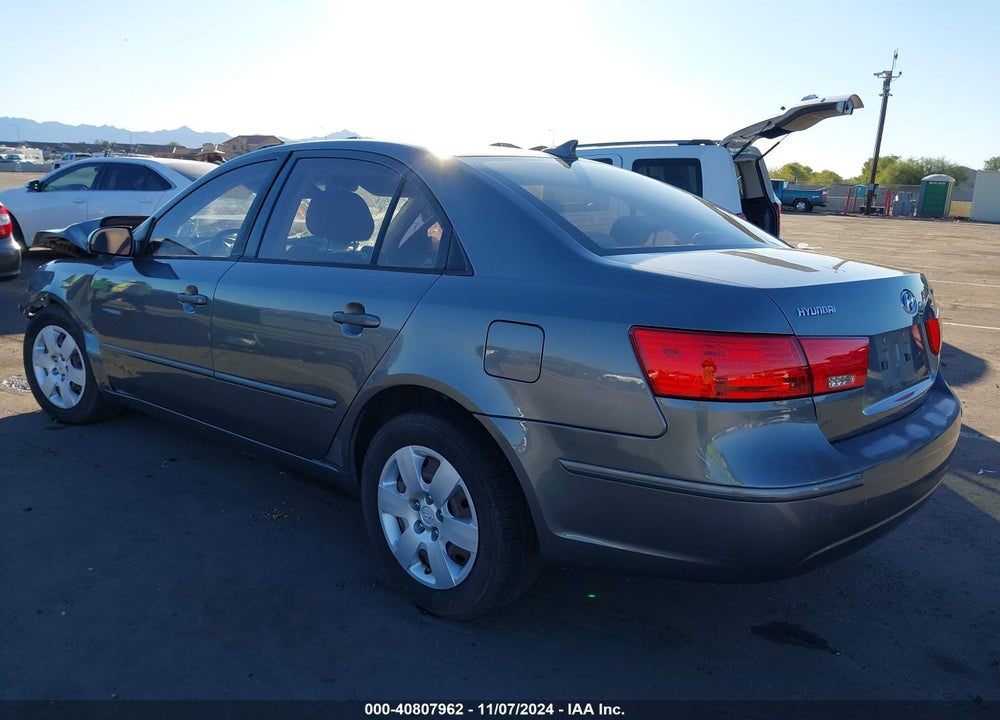 2009 HYUNDAI SONATA GLS VIN: 5NPET46C49H540912