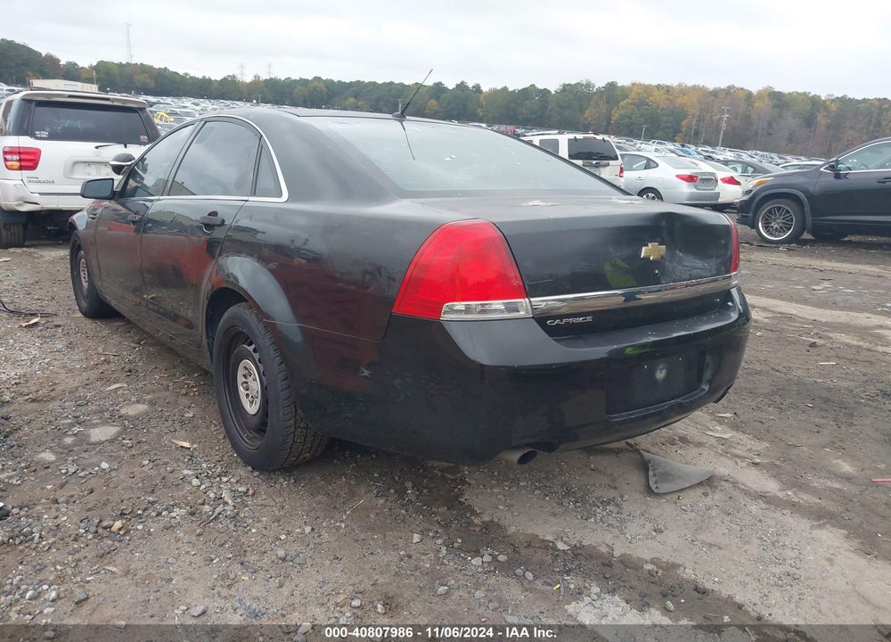 2014 CHEVROLET CAPRICE POLICE VIN: 6G3NS5U36EL999444