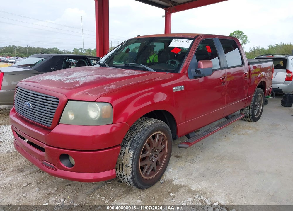 2008 FORD F-150 XLT VIN: 1FTRW12W78KE32064