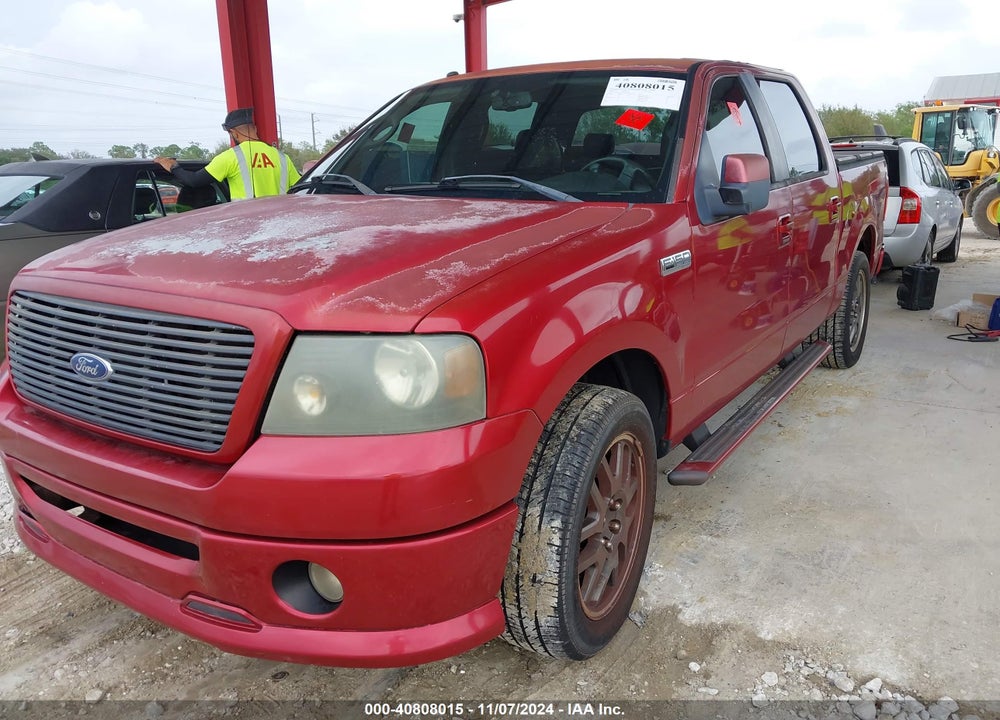 2008 FORD F-150 XLT VIN: 1FTRW12W78KE32064