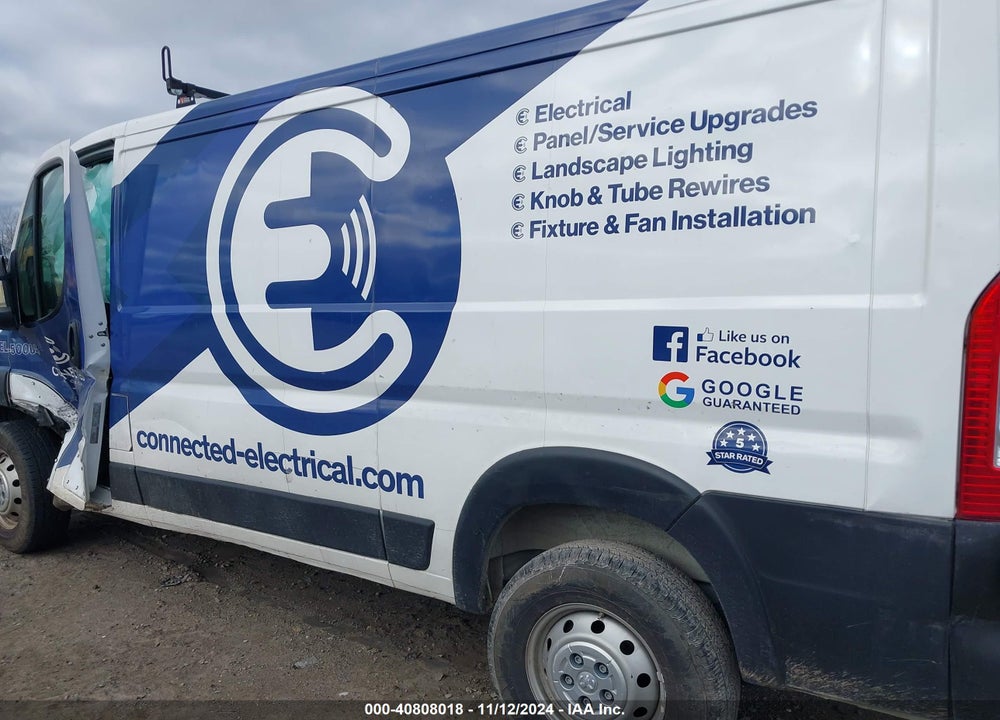 2021 RAM PROMASTER 1500 LOW ROOF 136 WB VIN: 3C6LRVAG5ME568468