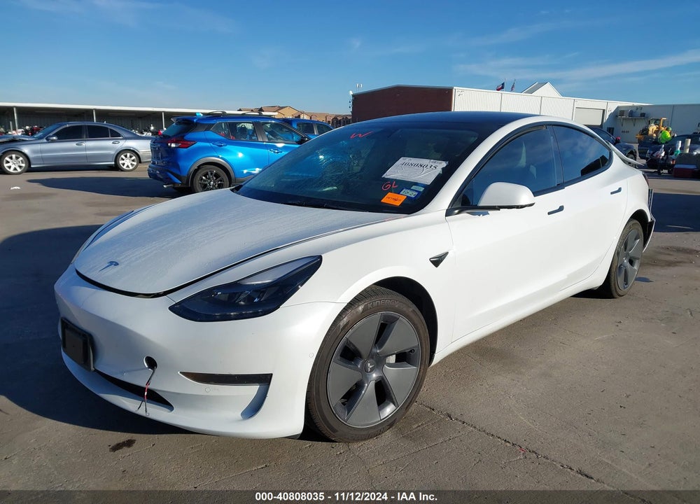 2022 TESLA MODEL 3 VIN: 5YJ3E1EAXNF330727