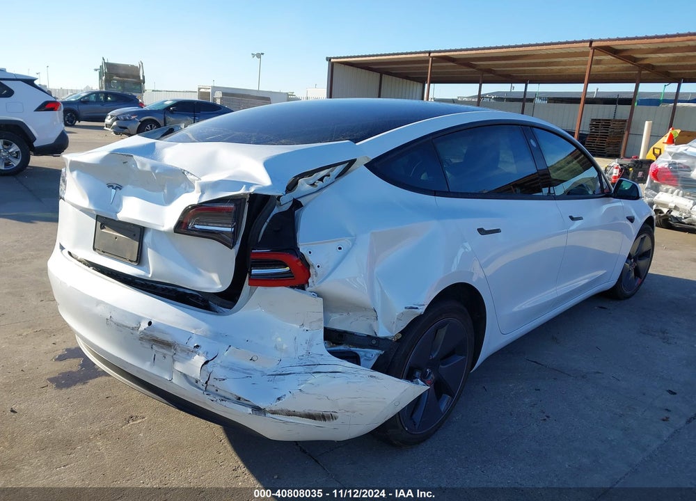 2022 TESLA MODEL 3 VIN: 5YJ3E1EAXNF330727