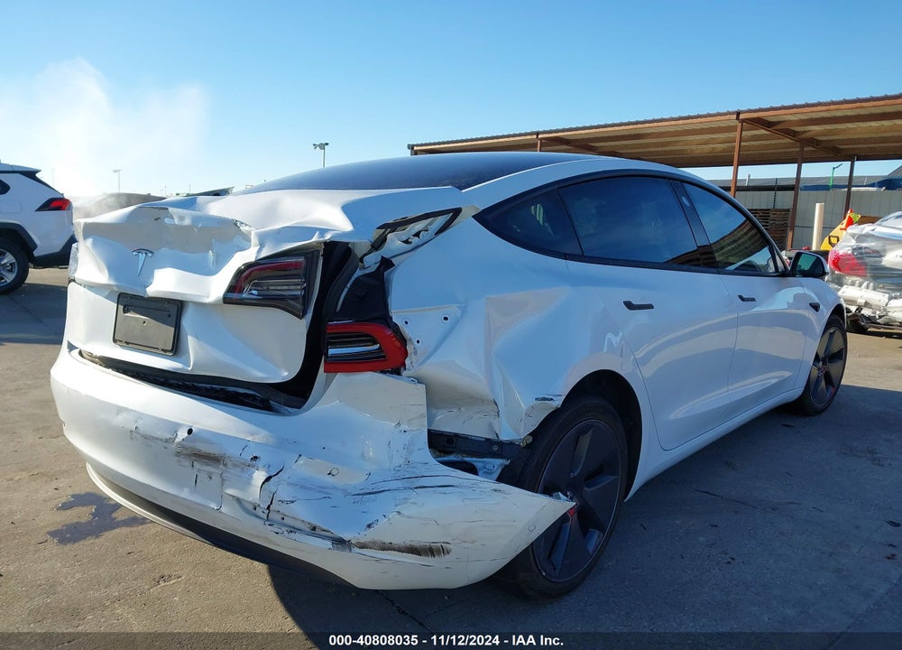 2022 TESLA MODEL 3 VIN: 5YJ3E1EAXNF330727
