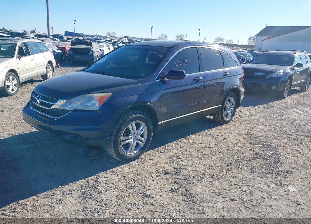2011 HONDA CR-V EX-L VIN: 5J6RE4H75BL118896