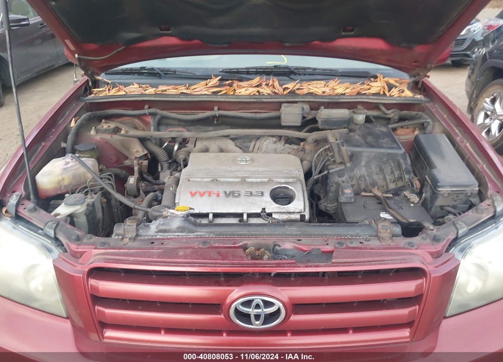 2006 TOYOTA HIGHLANDER V6 VIN: JTEEP21A860138104