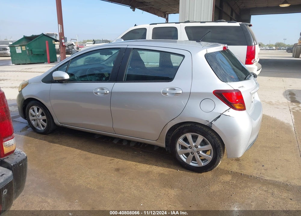 2015 TOYOTA YARIS LE VIN: VNKKTUD32FA034866