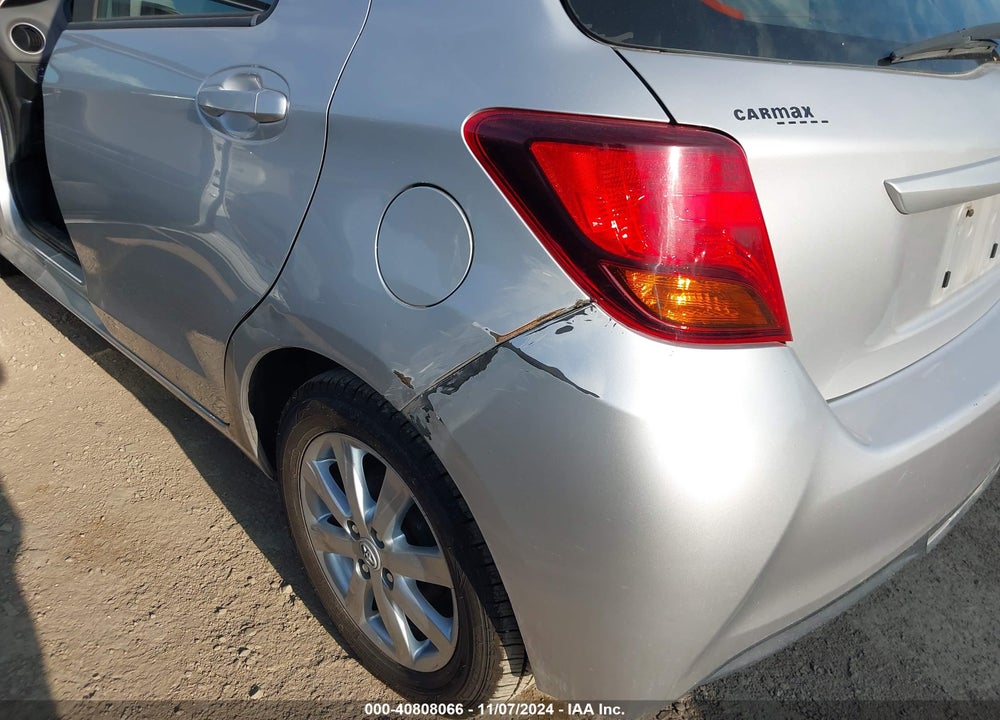2015 TOYOTA YARIS LE VIN: VNKKTUD32FA034866