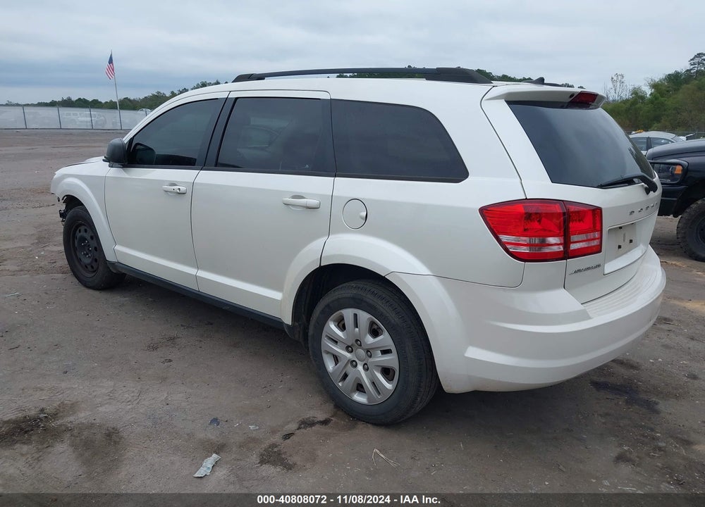 2016 DODGE JOURNEY SE VIN: 3C4PDCAB7GT239580