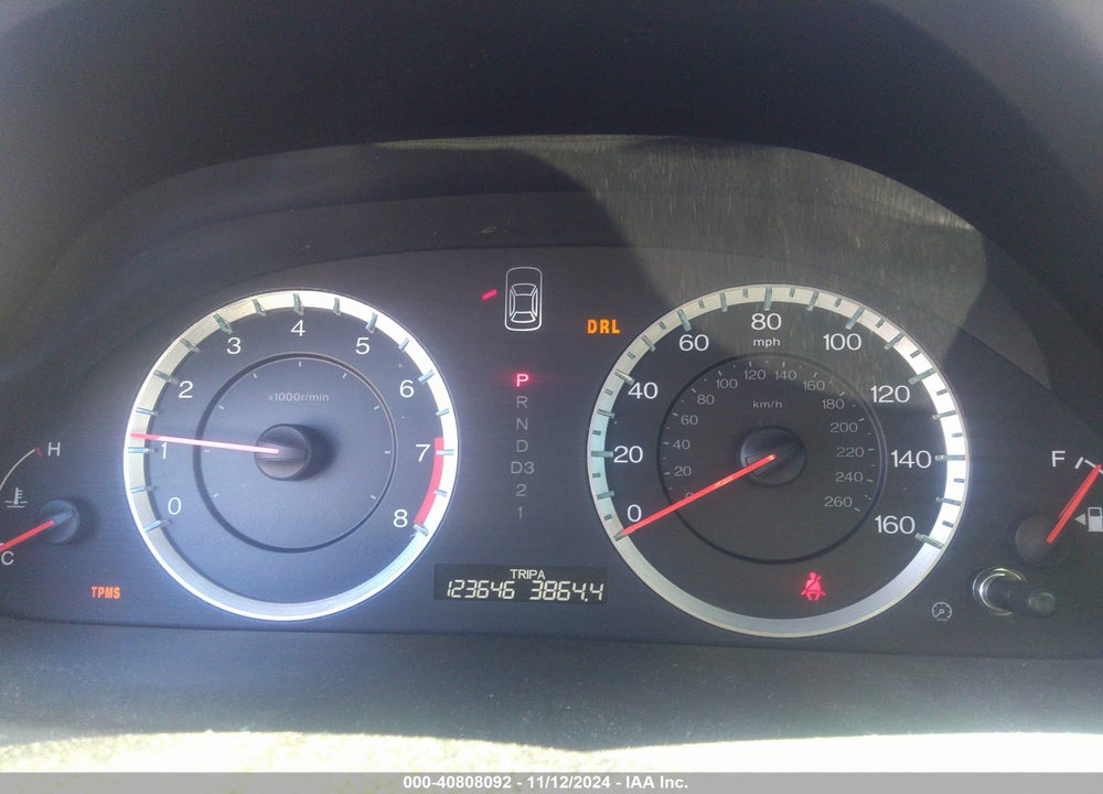 2012 HONDA ACCORD VIN: 1HGCP2F30CA203573