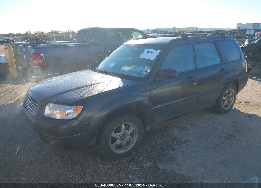 2008 SUBARU FORESTER 2.5X VIN: JF1SG63618H710230
