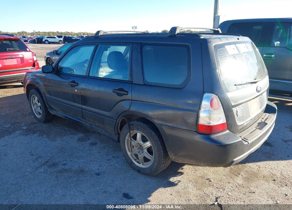 2008 SUBARU FORESTER 2.5X VIN: JF1SG63618H710230