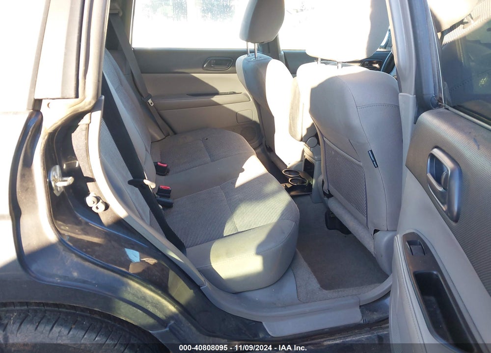 2008 SUBARU FORESTER 2.5X VIN: JF1SG63618H710230
