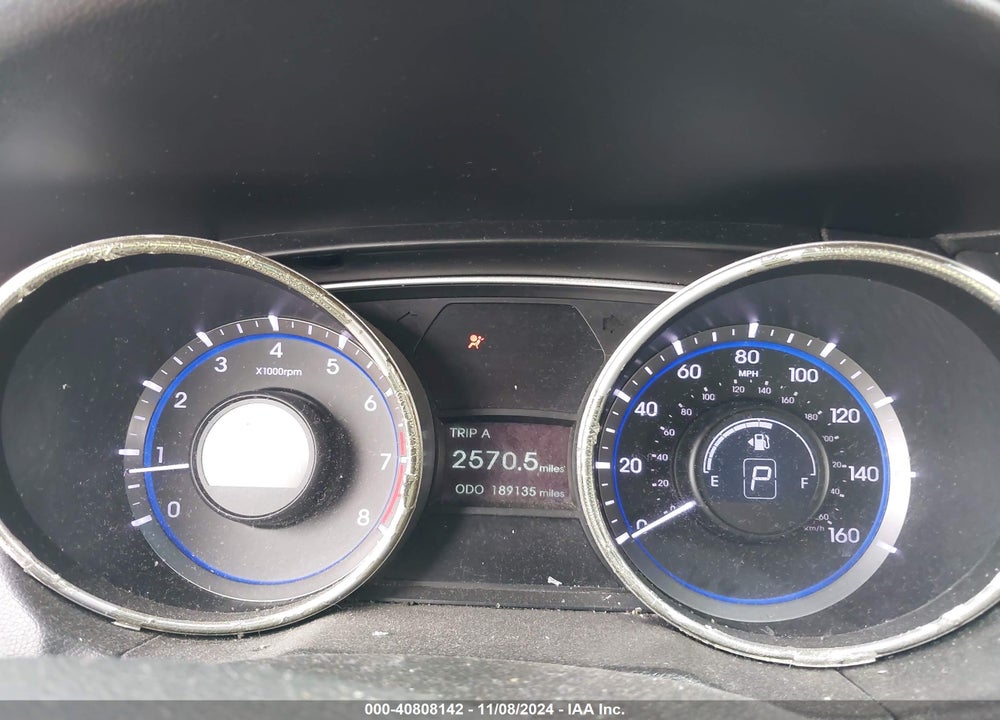 2011 HYUNDAI SONATA GLS VIN: 5NPEB4AC9BH239570