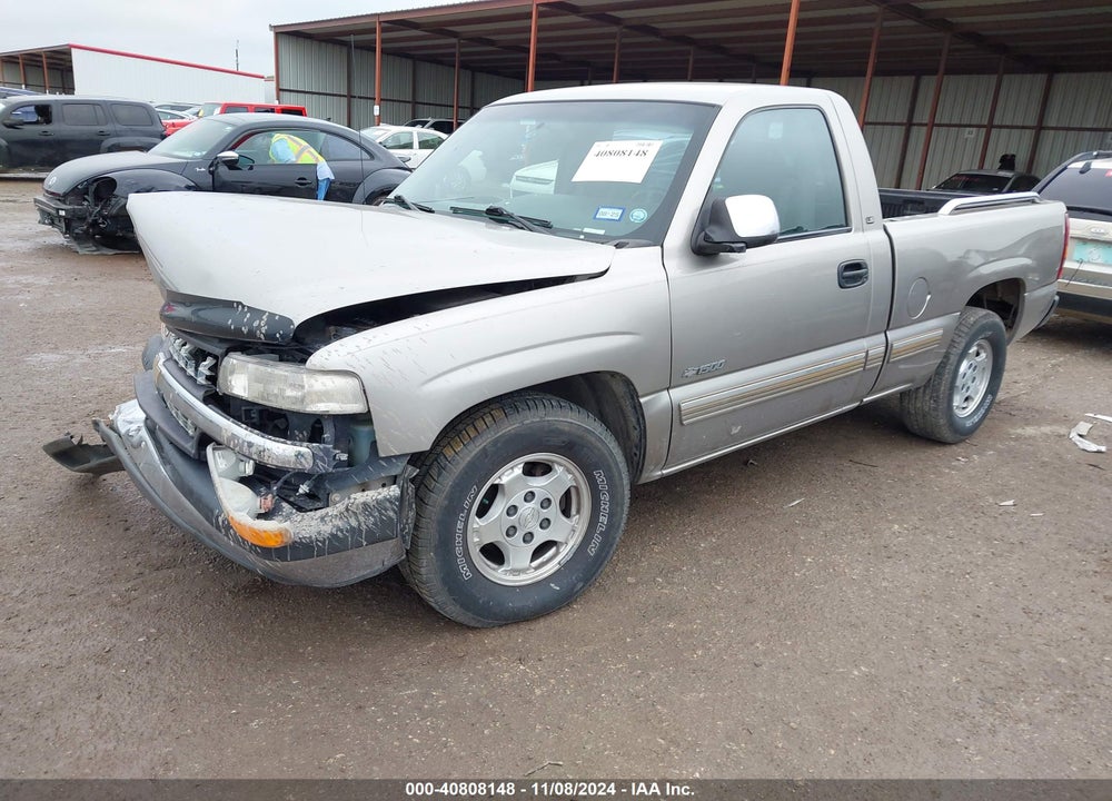 2002 CHEVROLET SILVERADO 1500 LS VIN: 1GCEC14V02Z159396