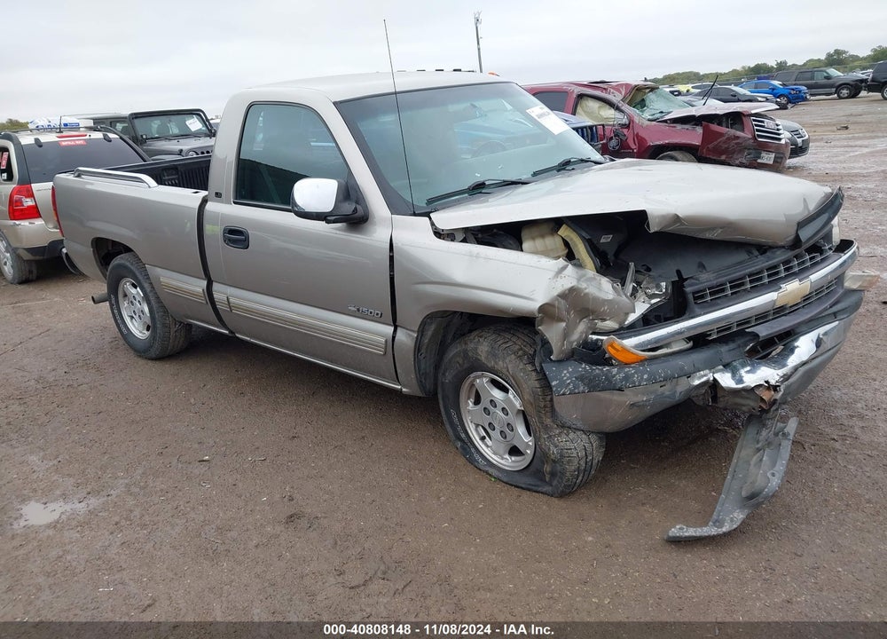 2002 CHEVROLET SILVERADO 1500 LS VIN: 1GCEC14V02Z159396