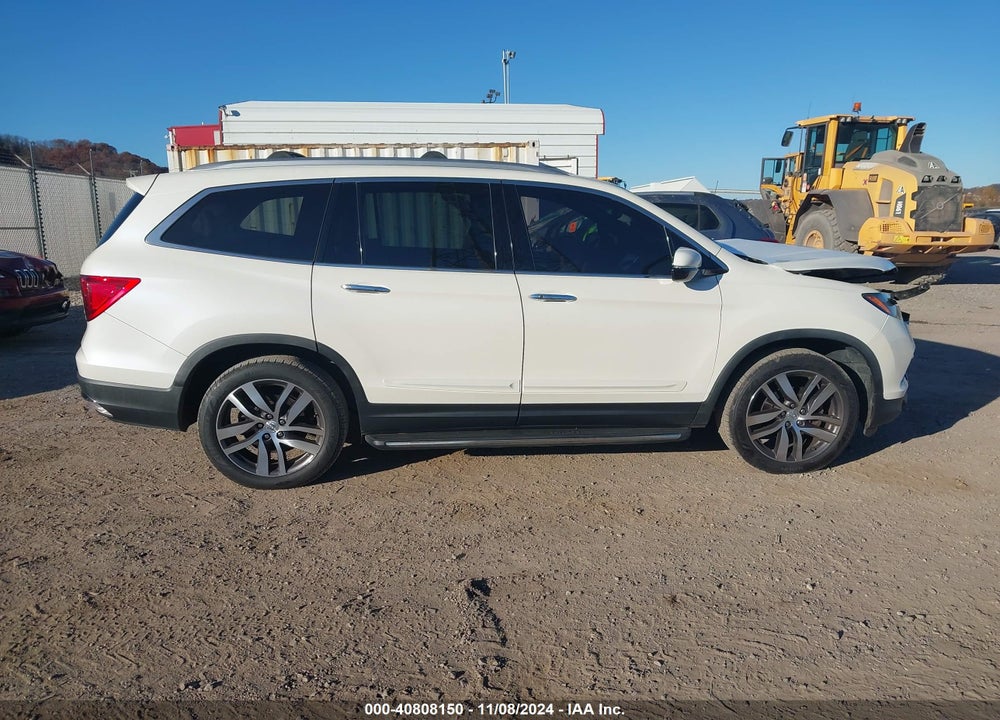 2017 HONDA PILOT ELITE VIN: 5FNYF6H04HB011153