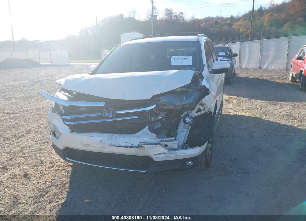 2017 HONDA PILOT ELITE VIN: 5FNYF6H04HB011153