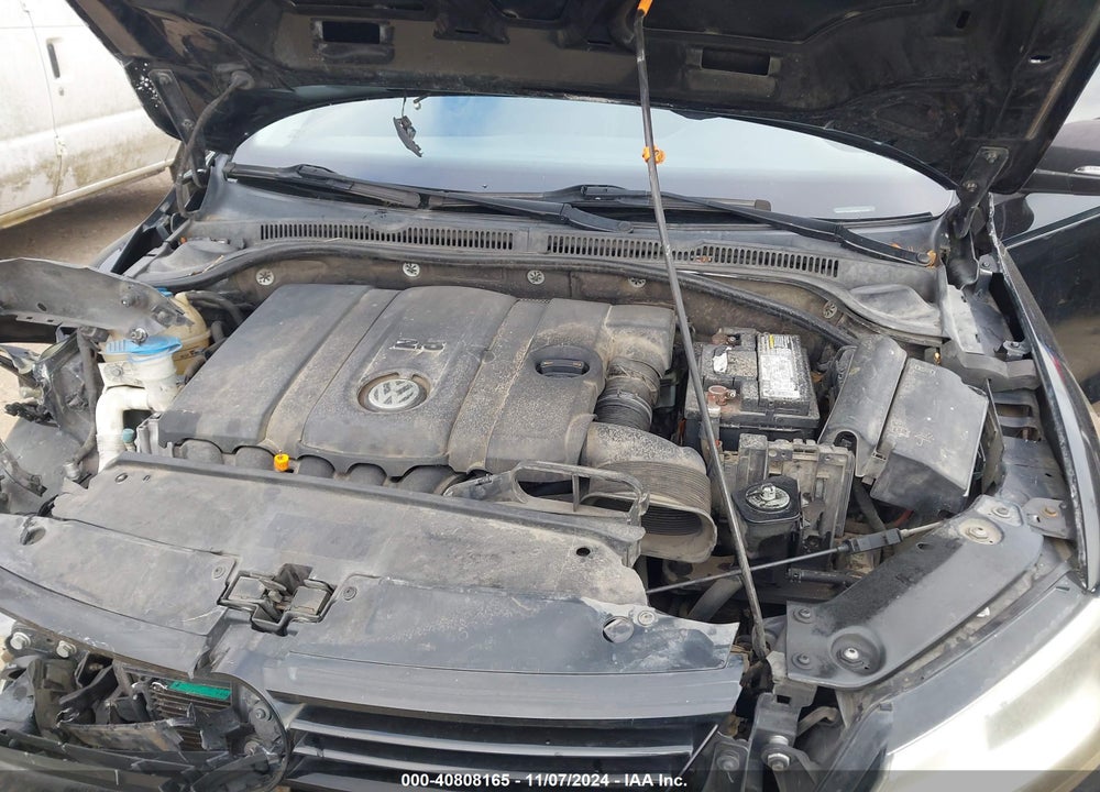2012 VOLKSWAGEN JETTA 2.5L SE VIN: 3VWDX7AJ9CM313169